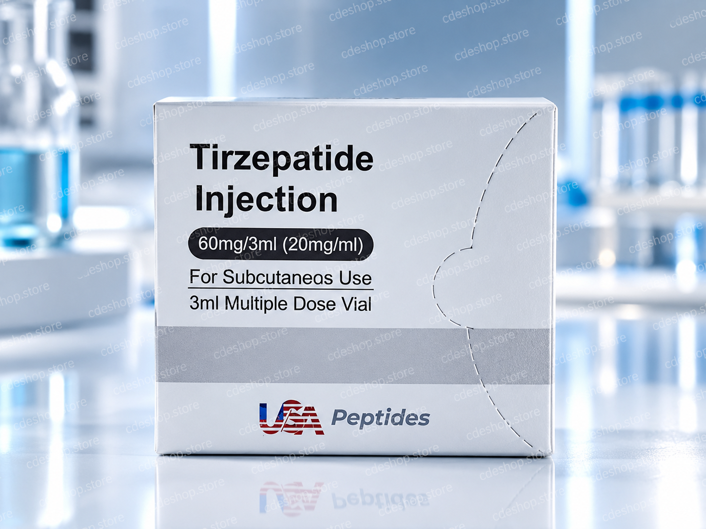 USA PEPTIDES TIRZEPATIDE 60MG