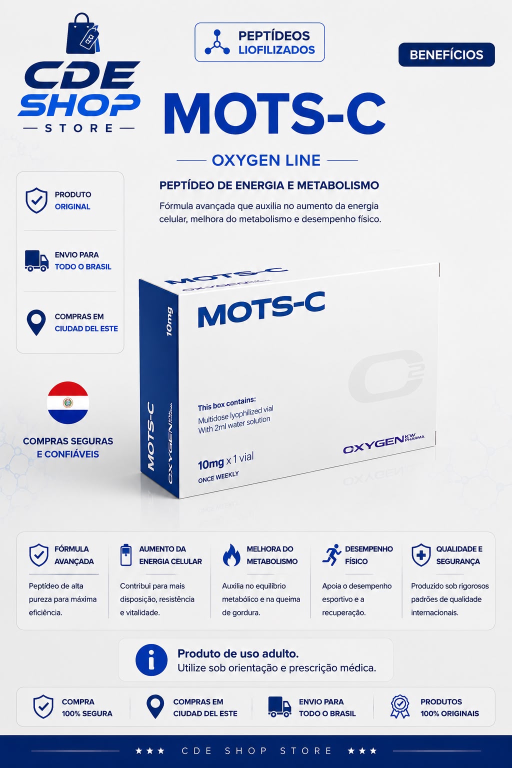 MOTS-C 10MG OXYGEN