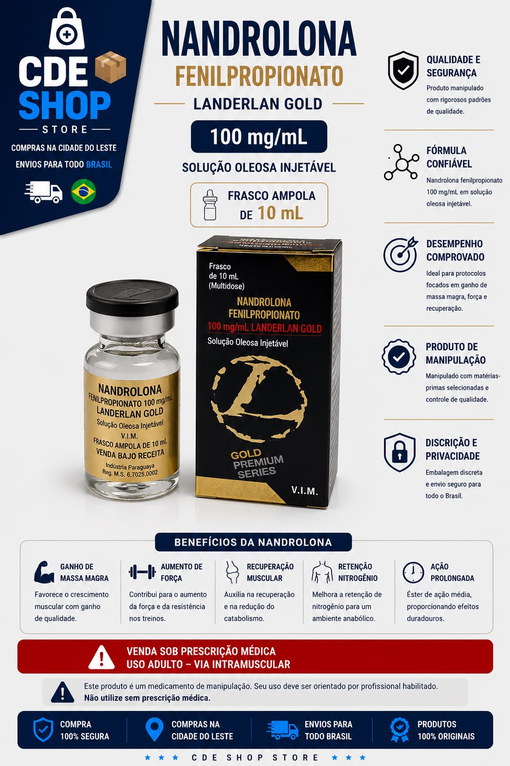 NPP LANDER GOLD 10ML
