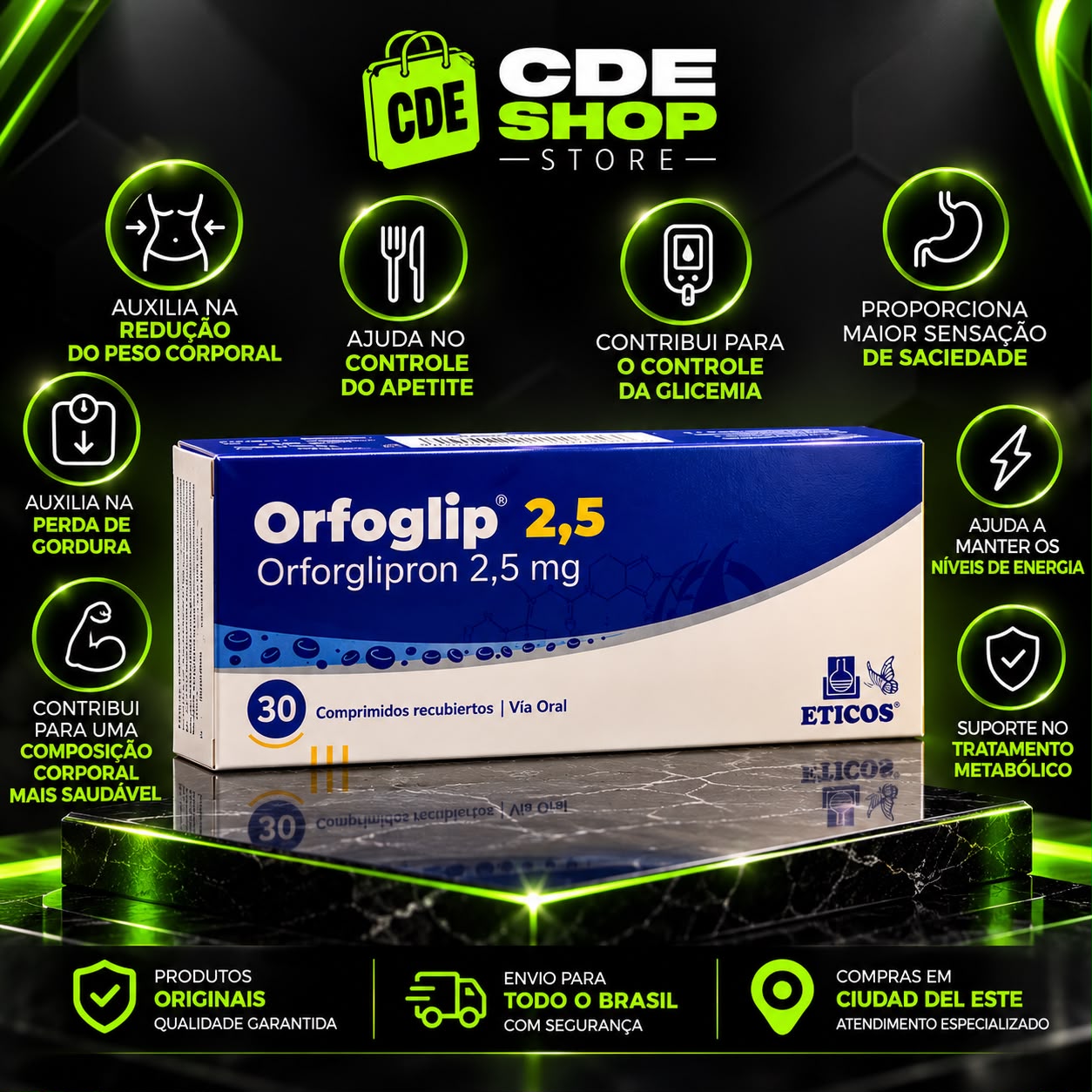 ORFORGLIPRON - ORFOGLIP 2.5MG
