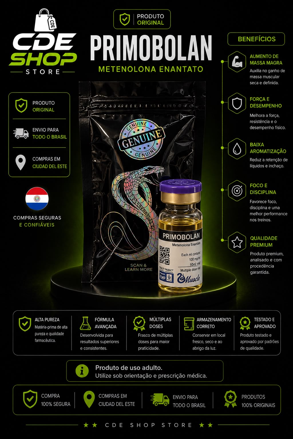 PRIMOBOLAN MUSCLE PHARMA