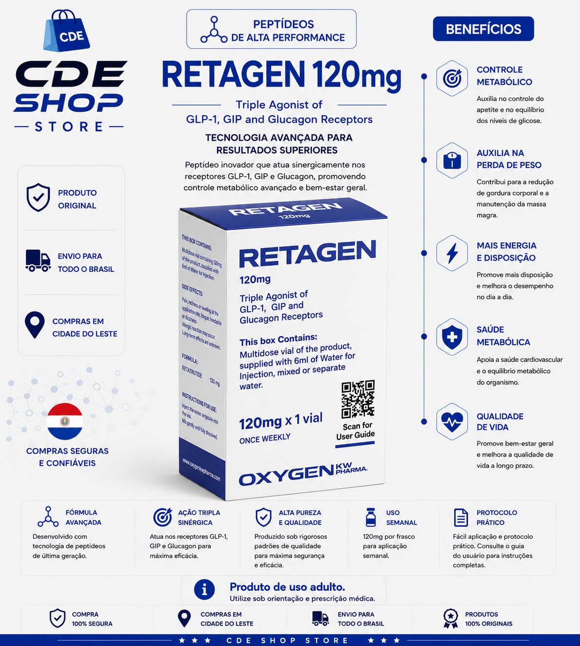 RETAGEN  OXYGEN 120MG
