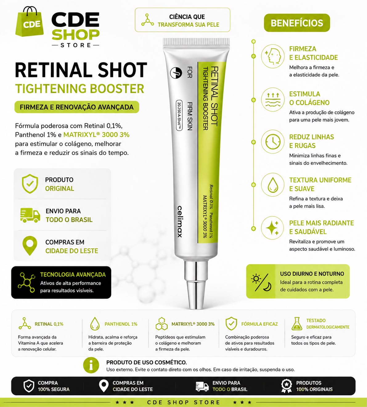 Celimax Retinal Shot Tightening