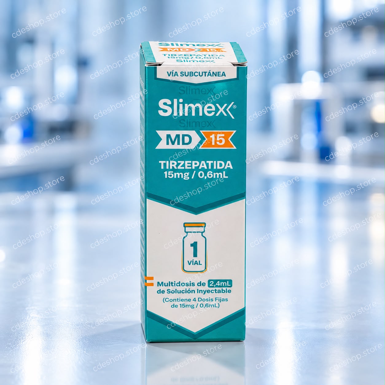 SLIMEX 15MG MD-1AMPOLA (60MG)