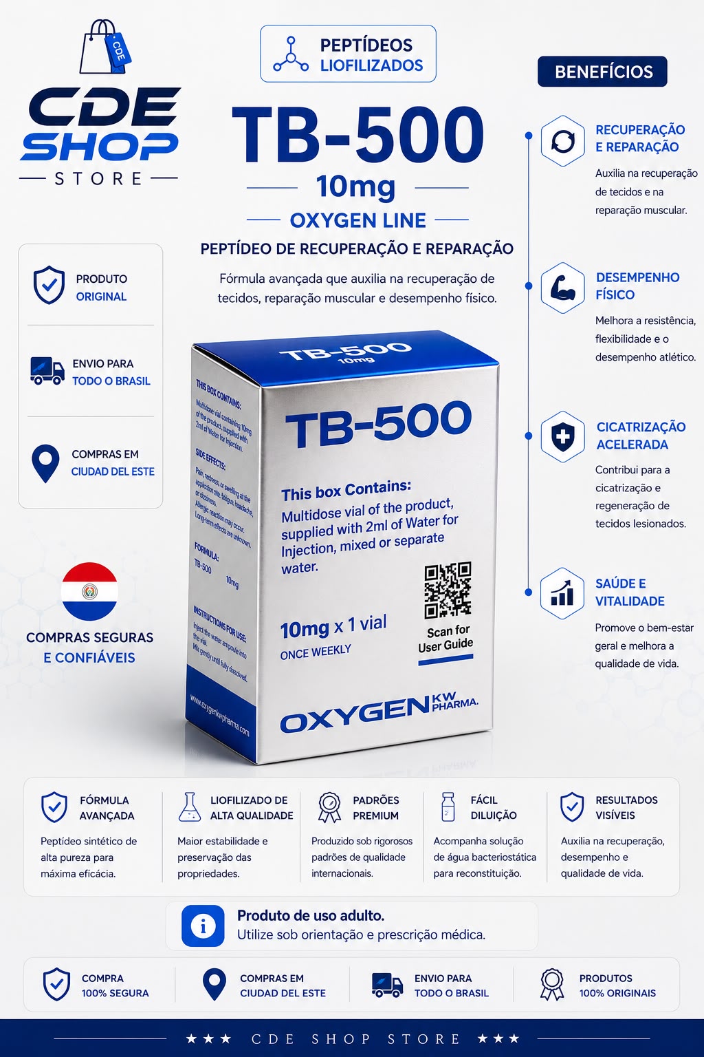 TB-500 10MG OXYGEN