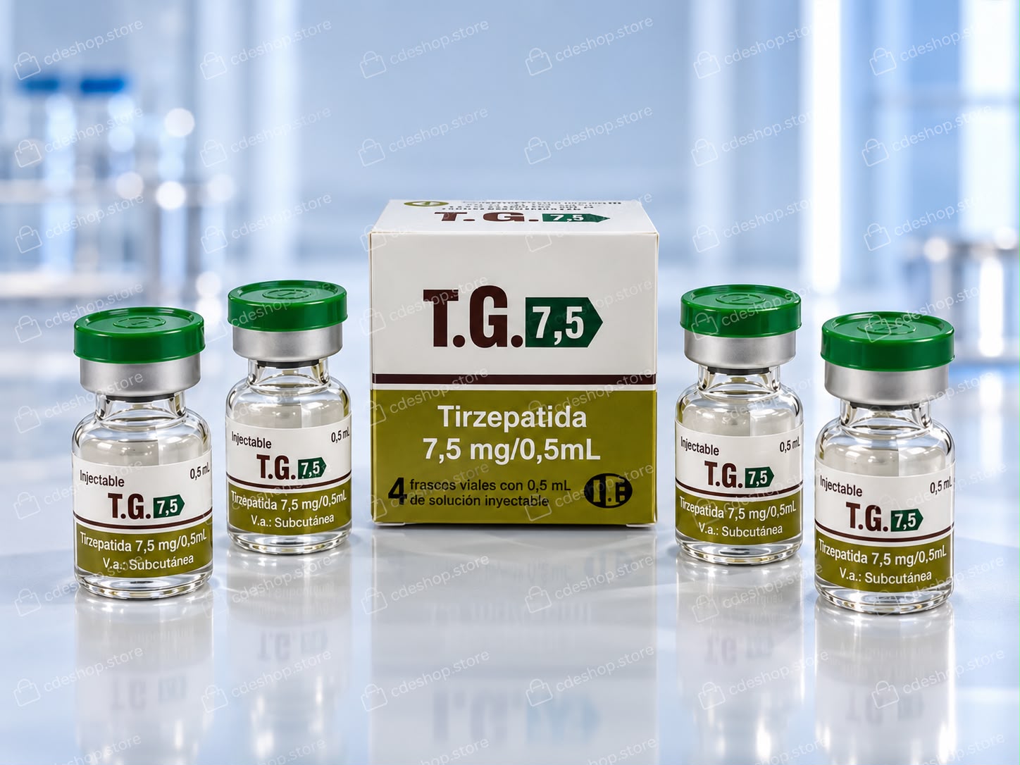 TG 7,5Mg 4 AMPOLAS (30MG)