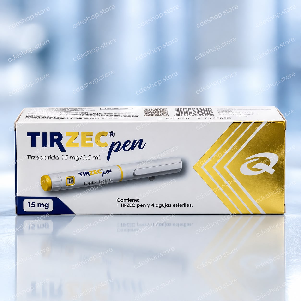TIRZECPEN 15MG/0,5ML CANETA