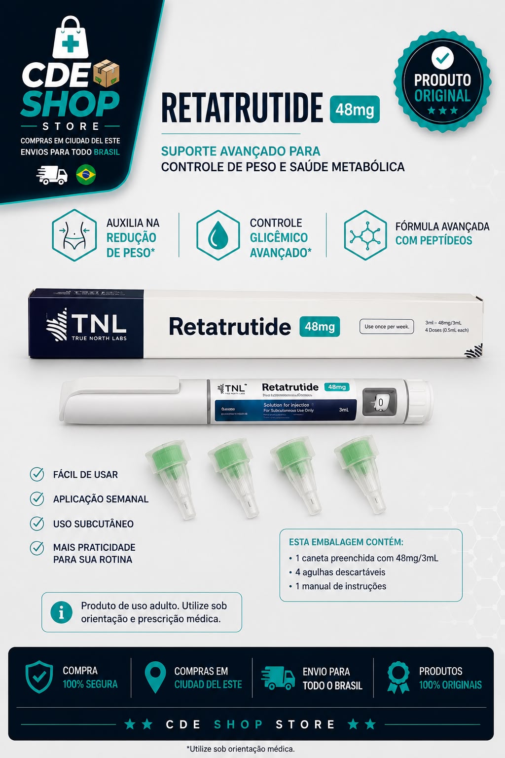 TNL RETA 48MG CANETA