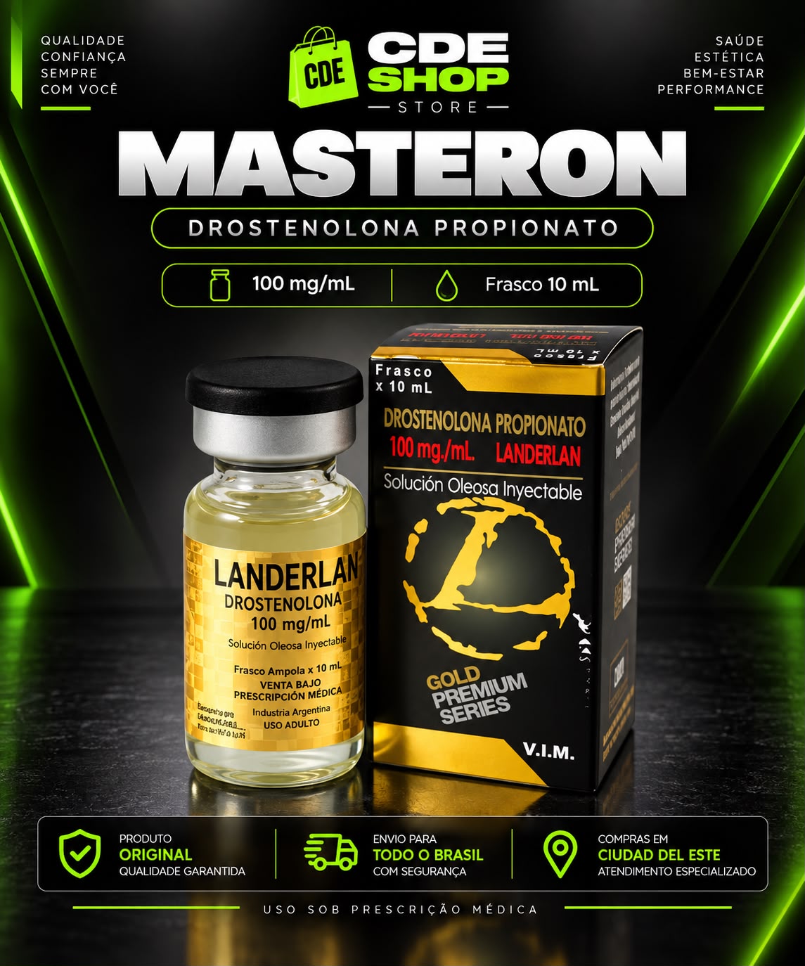 Masteron Drostenolona Propionato 100mg