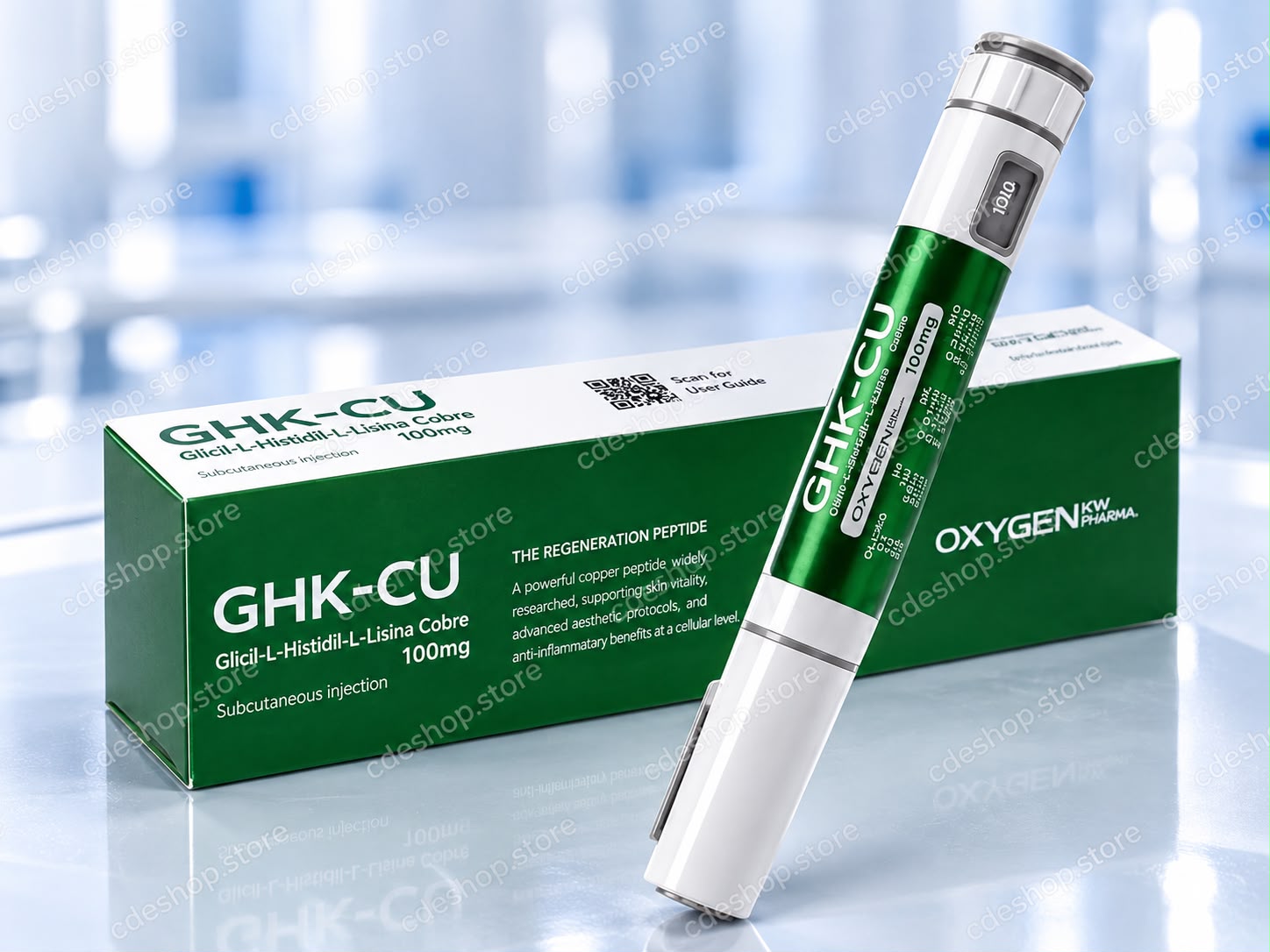 GHK-CU 100MG OXYGEN (CANETA)