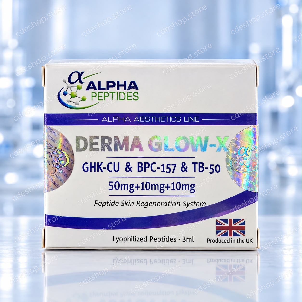ALPHA DERMA GLOW-X (GHK-CU+BPC15+TB500)70MG