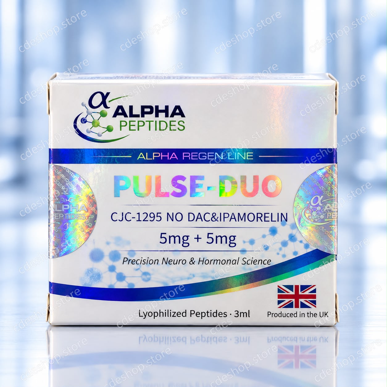 ALPHA PULSE-DUO (CJC-1295 No DAC+IPAMORELIN) 10MG